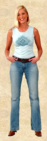 Lady In Blue Jeans